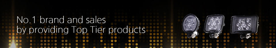 No.1 brand and sales by providing Top Tier products
