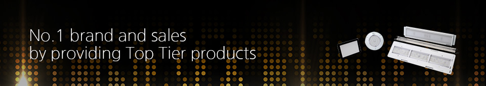 No.1 brand and sales by providing Top Tier products
